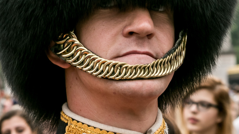 Royal guard chin strap