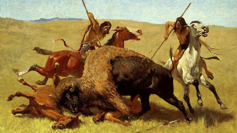 Buffalo hunt
