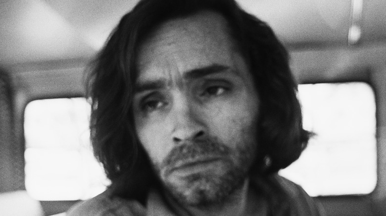 Charles Manson in custody, 1970