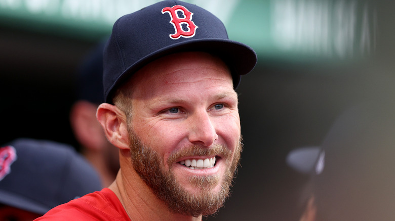 Chris Sale smiling