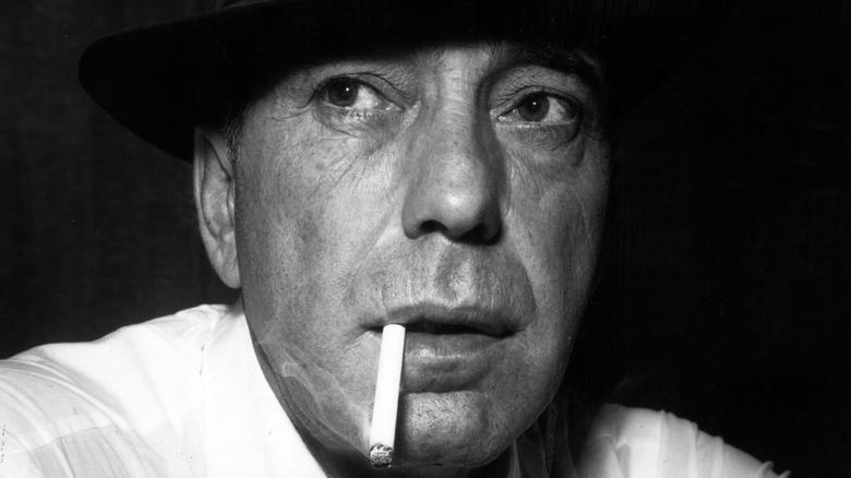 Humphrey Bogart smoking