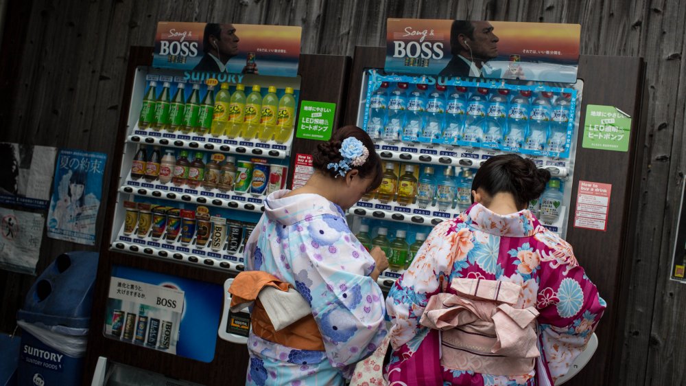 Vending machines in Japan