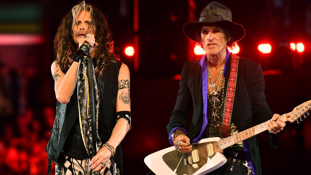 Steven Tyler and Joe Perry of Aerosmith