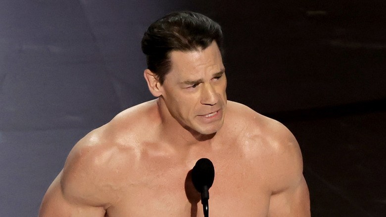 John Cena nude on stage
