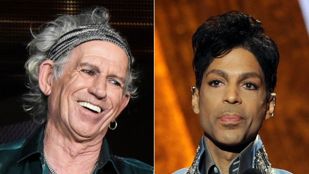 Keith Richards and Prince