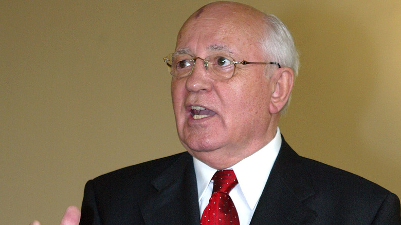 Mikhail Gorbachev speaking