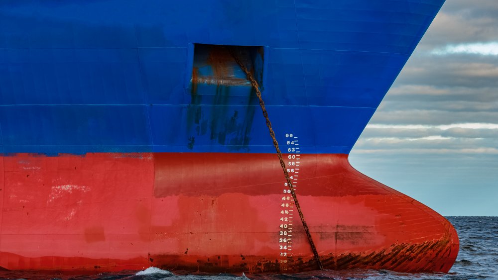 Cargo Vessel, Red Paint