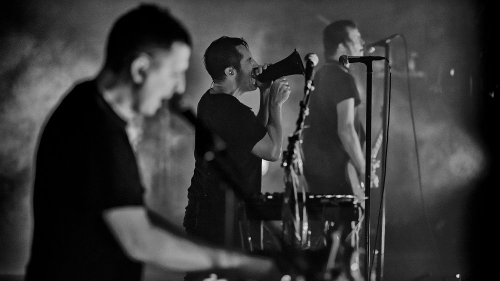  Atticus Ross and Trent Reznor and Robin Finck of Nine Inch Nails