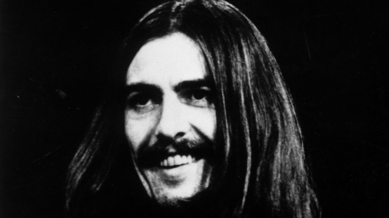 George Harrison smiling