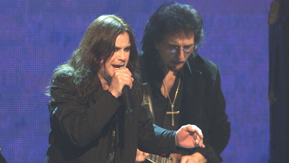 Ozzy Osbourne and Tony Iommi live