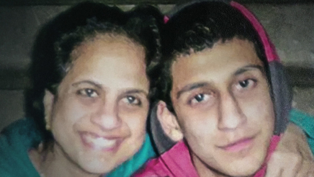 Pravin Varughese and mother Lovely Varughese