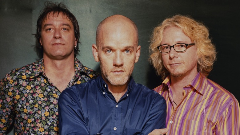 R.E.M. posing