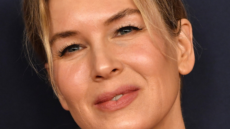 Renee Zellweger with head cocked