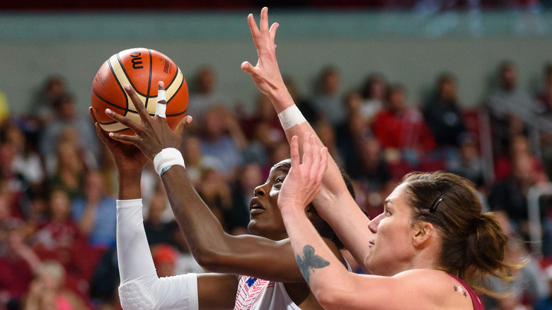 Women's basketball game