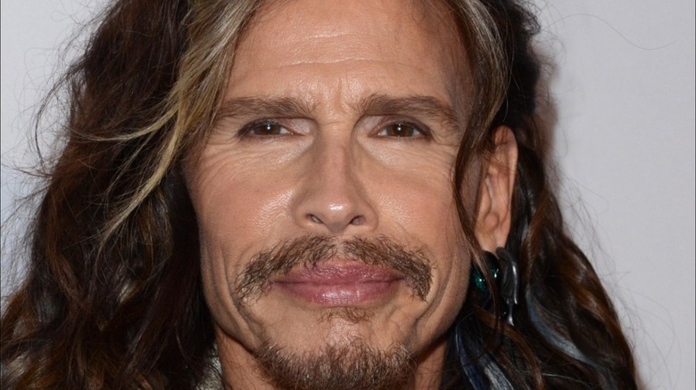 Steven Tyler posing