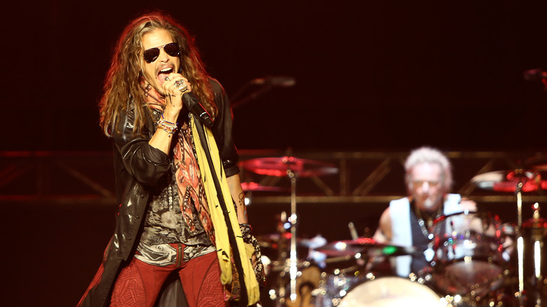 Steven Tyler performing