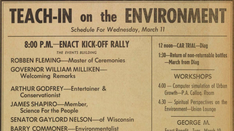 teach-in agenda