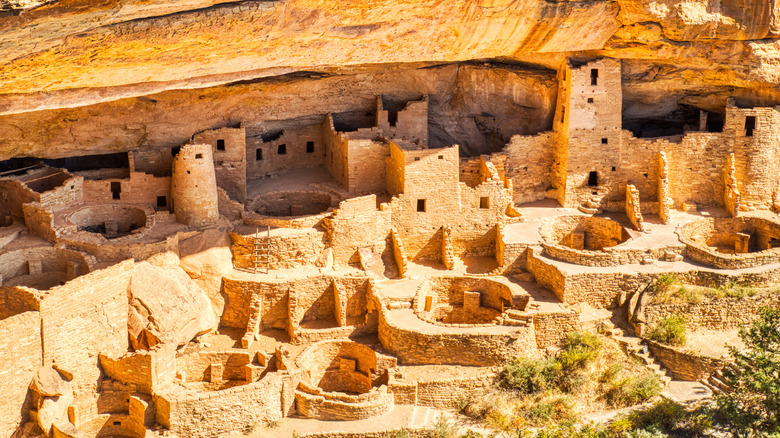 Stone ruins of ancient Anasazi civilization