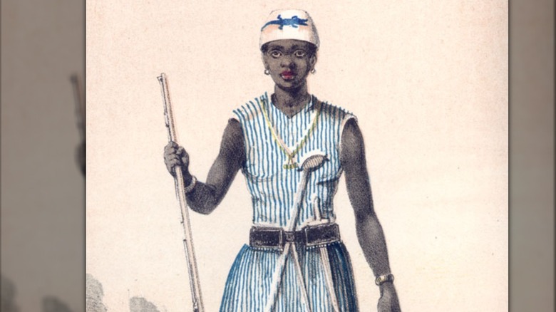 Dahomey Amazon, 1851