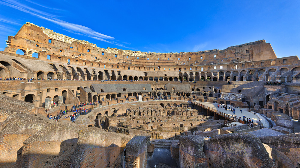 Inside the Roman Colosseum