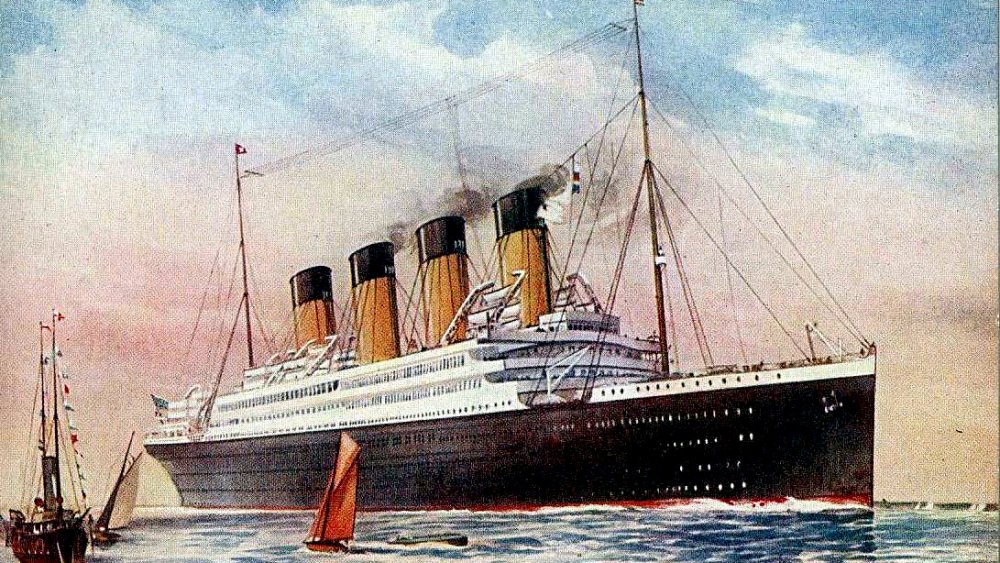 Britannic postcard