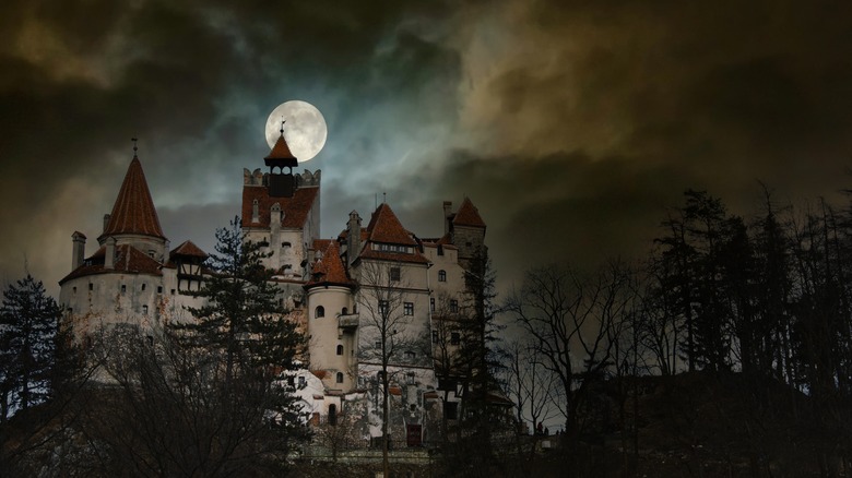 Full moon over Transylvania