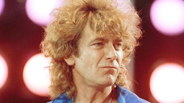 Robert Plant at Live Aid in 1985