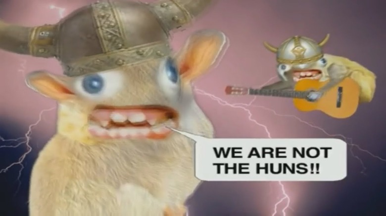 Spongmonkeys speech bubble they are not the Huns