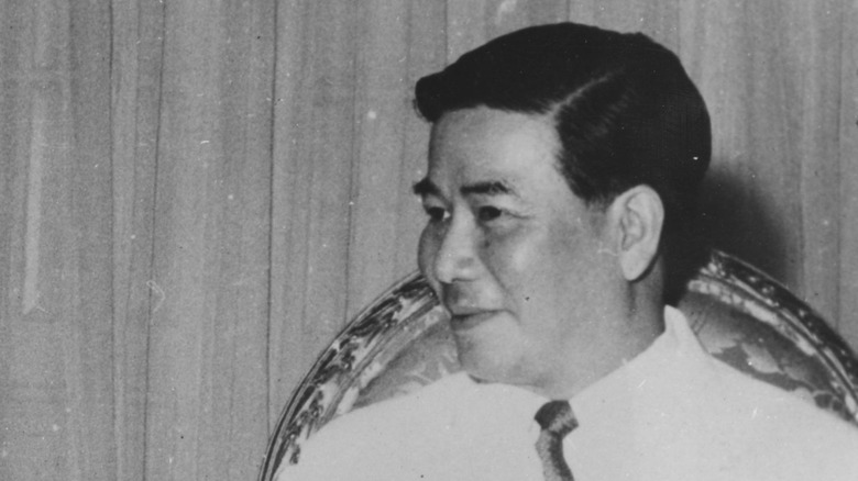 Ngô Đình Diệm smiling