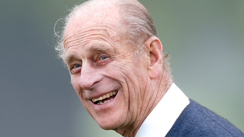 Prince Philip smiling