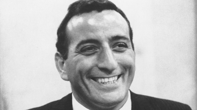 Tony Bennett smiling