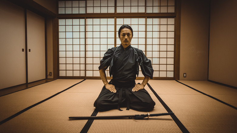 Samurai and his sword