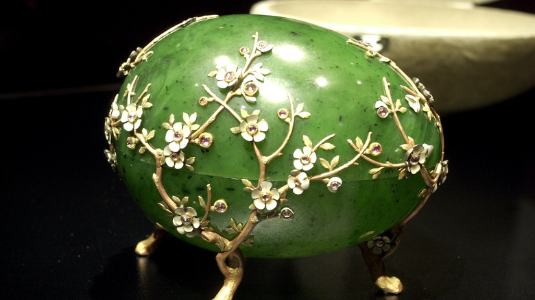 romanov egg painting