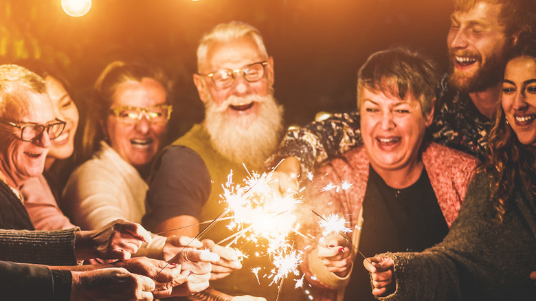 New Year's party