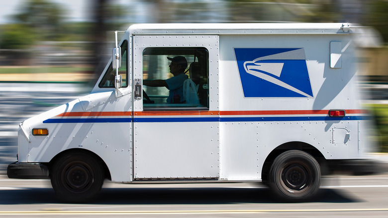 Postal truck