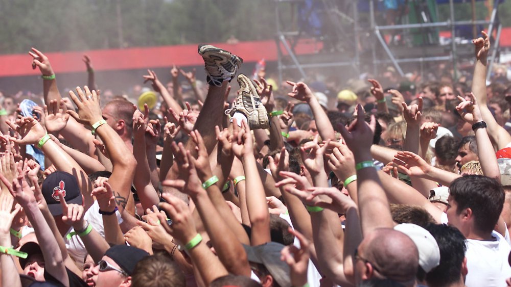 The crowd at Woodstock '99