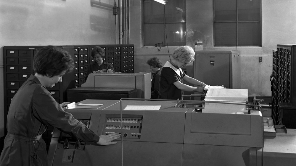 Hollerith data machine 1963