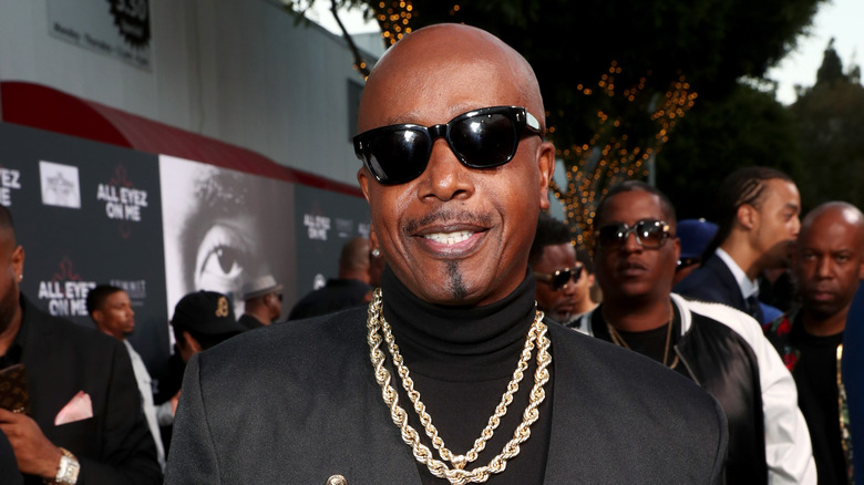 MC Hammer smiling sunglasses