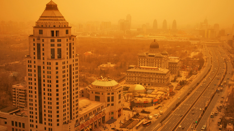 Beijing's sandstorm