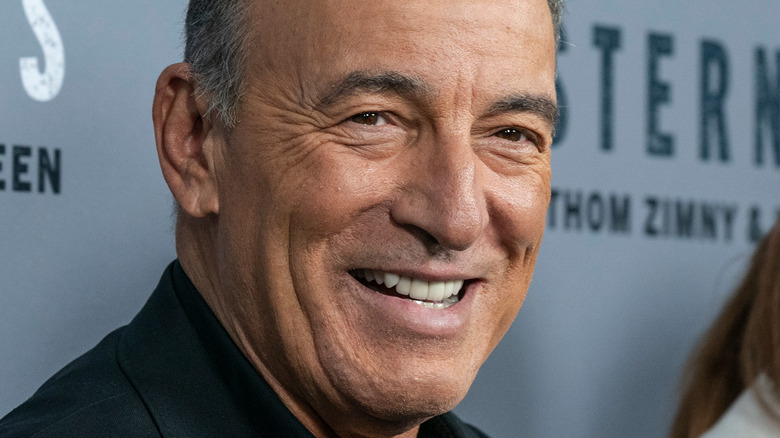 Bruce springsteen smiling