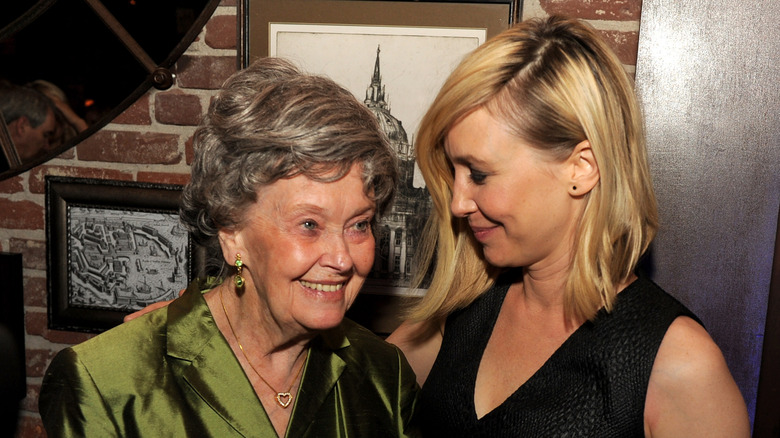 Lorraine Warren and Vera Farmiga