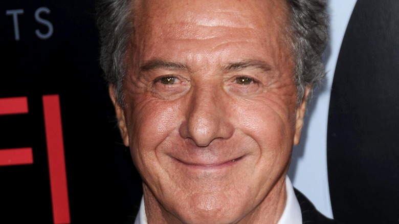 Dustin Hoffman smiling