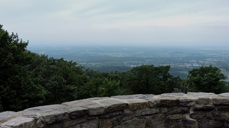 Hilltop view from Washington Monument