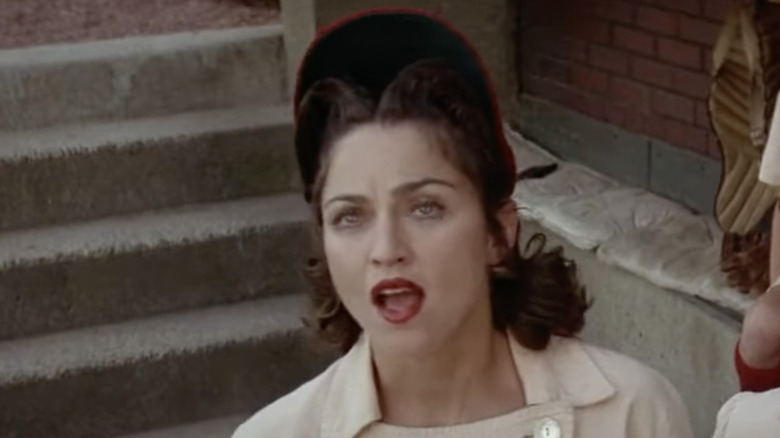 Faye Dancer's character portrayed by Madonna