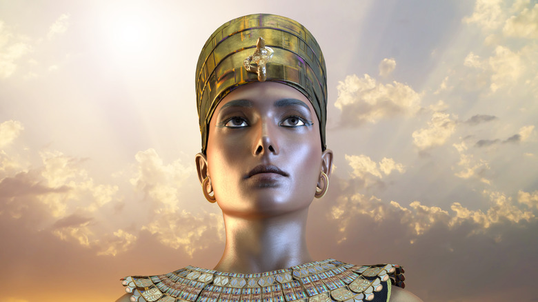3D rendering of Cleopatra 