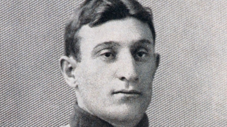 Honus Wagner card close-up