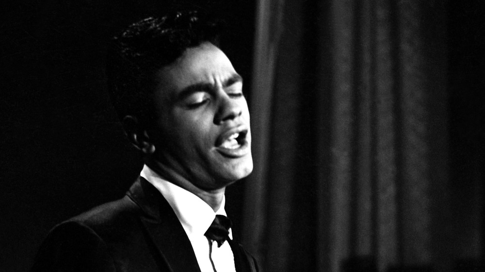 Johnny Mathis performs on the Ed Sullivan Show