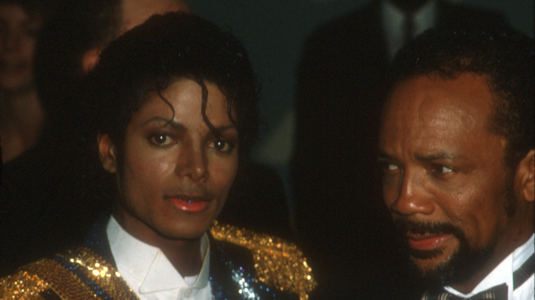 michael jackson and producer quincy jones