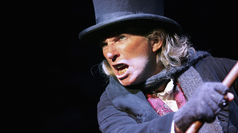 A Christmas Carol Scrooge actor