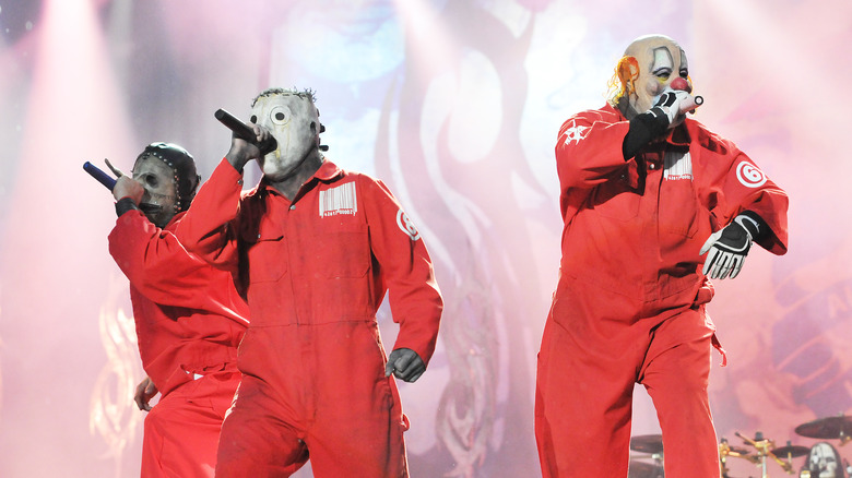 A few Slipknot  band members